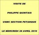 Visite de Philippe Quintais